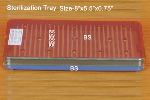 Single mat  sterilizing case silicone mat .medium tray  size..8 &#034;x5.5 &#034; x0.75&#034; for sale
