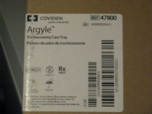 1 case of 20 Argyle Tracheostomy Care Trays