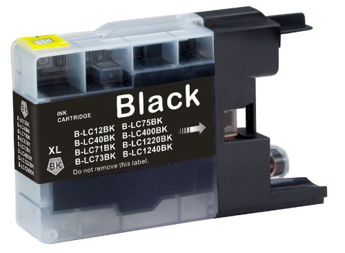 10 Ink Cartridge LC 73 LC 77 Black Only for Brother DCP J725DW MFC J430W Printer