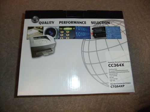 Quality Imaging Supplies (CC364A) Black Toner Cartridge BOX Never opened sealed