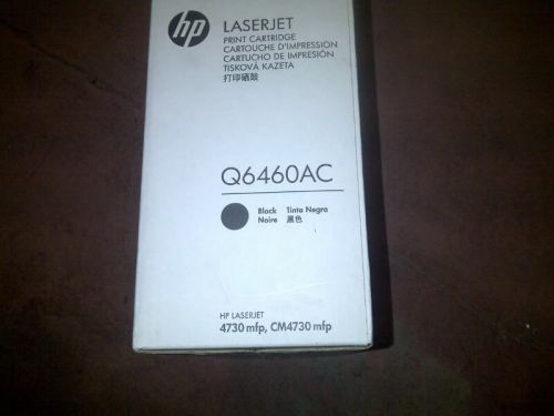 HP Q6460AC BLACK TONER CARTRIDGE FOR HP4730