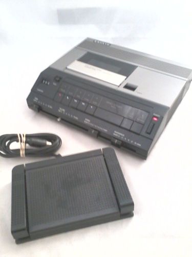 Sanyo TRC9010 Memo Scriber with Foot Pedal Dictation Machine