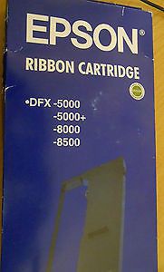 EPSON RIBBON CARTRIDGE #8766 DFX5000/5000+/8000/8500 NEW GENUINE