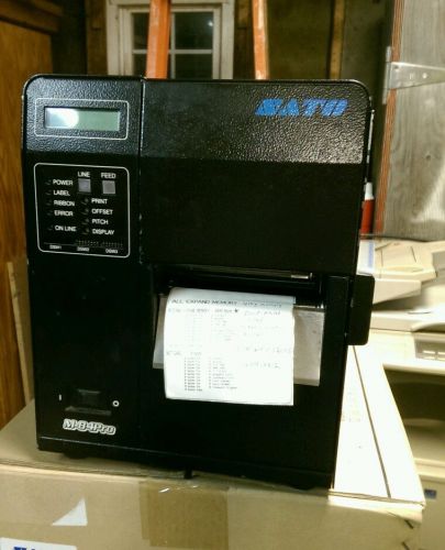 Sato m-84pro heavy duty  lable maker 4mg thermal transfer printer 12091302 for sale