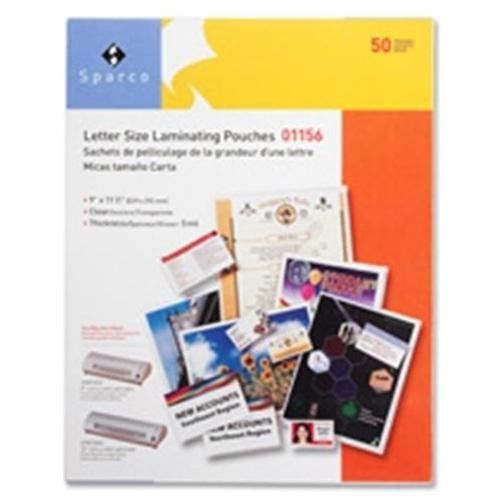 Sparco pre-trimmed laminating pouch - business card - 3.75&#034; width x (spr01901) for sale