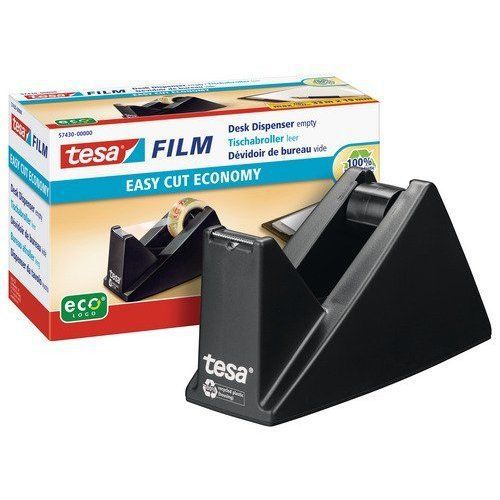 Tesa easy cut economy 57430-00000-02 tape dispenser ecologo empty for rolls 33 m for sale
