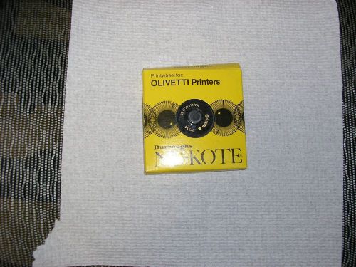 OLIVETTI PRINTWHEEL,  MANIFOLD 10 FOR OLIVETTI PRINTERS, SEE LIST BELOW