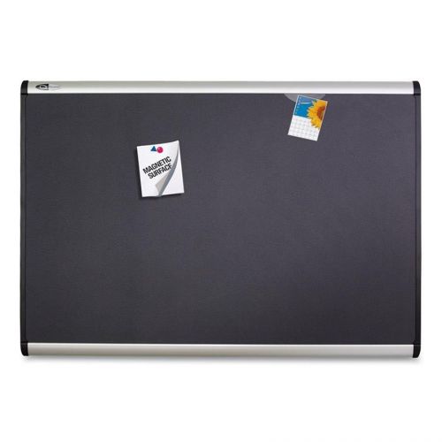 Quartet qrtmb547a alum frame magnetic fabric bulletin boards for sale