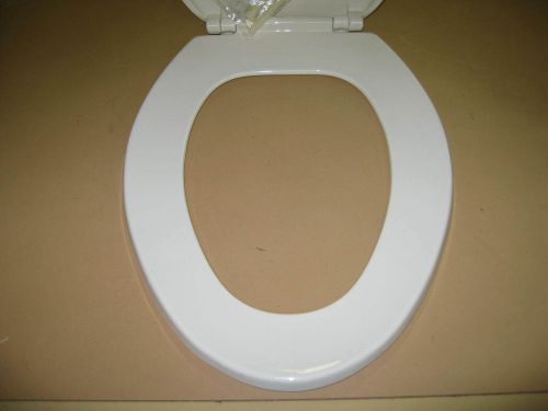 Case of 7 CENTOCO 1600BP8-001 Toilet Seat, Elongated, 18 7/64&#034;