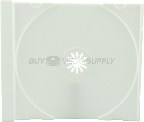 Replacement White Trays for Standard CD Jewel Case - 400 Pack