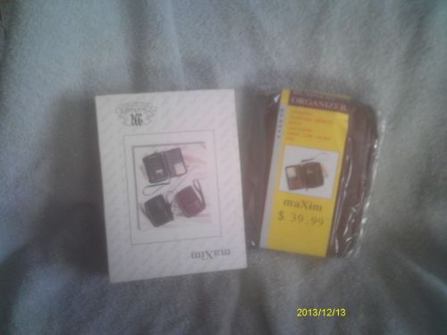 MAXIM BUSINESS ORGANIZER NIB