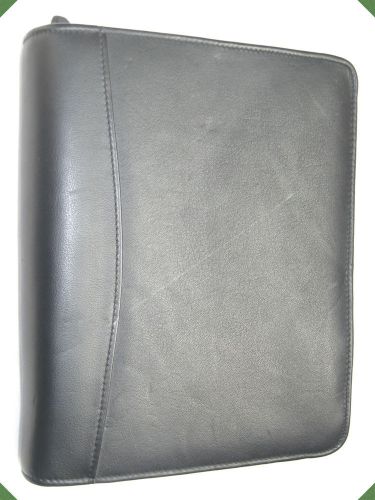Classic ~1.5&#034;~ top-grain leather kirkland planner binder franklin covey 8936 for sale