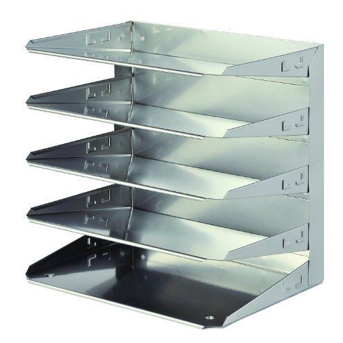 Steelmaster soho 5 tier desktop organizer - 8.8&#034; height x 12&#034; width (26425l050) for sale