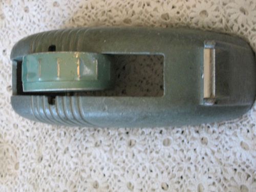 Scotch Heavy Duty Tape Dispenser w Roller Cast Iron Vintage #986