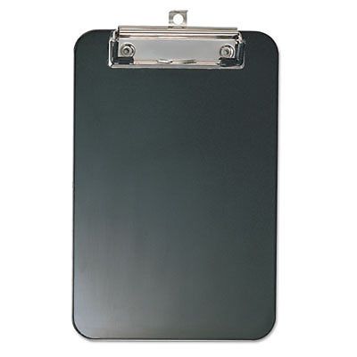 Plastic memo clipboard, 1/2&#034; capacity, 6 x 9, black 83002 for sale