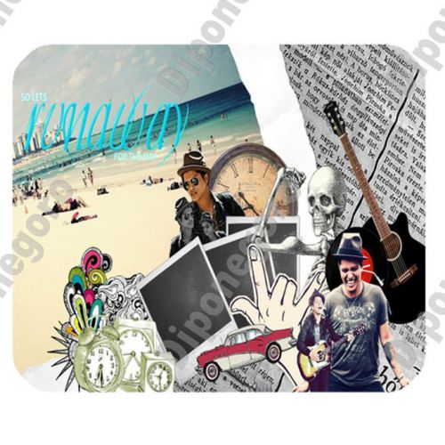 New Bruno mars 2 Custom Mouse Pad for Gaming