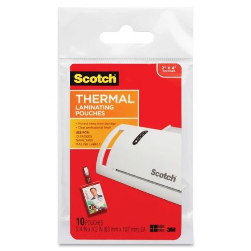 3M - ERGO TP5852-10 3M - WORKSPACE SOLUTIONS 10PK ID BADGE W/CLIP THERMAL