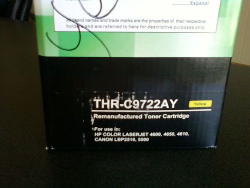 Compatible HP laser jet color toner cartridge-Yellow