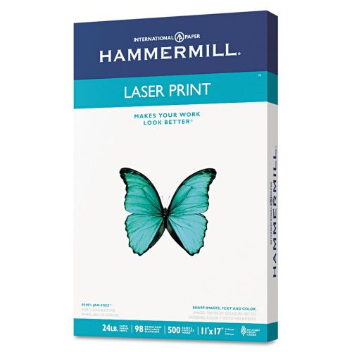 Hammermill - Laser Print Copy Paper 24lb 98 Bright 11 x 17 - 500 ct Ream