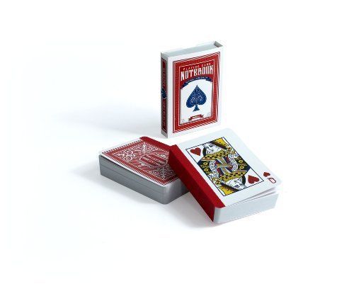 Suck UK Playing Cards Notebook