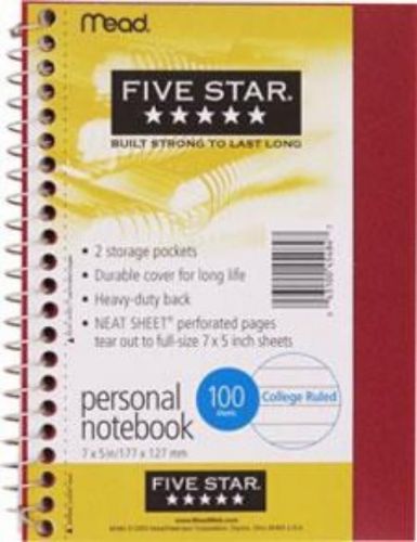 Mead Five Star Personal Notebook