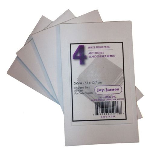 57 White Blank Scratch Pads 3x5 BUY DIRECT FORM MANUFACTURER AND SAVE MONEY.