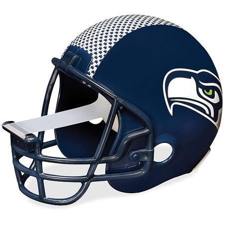 NFL Helmet Tape Dispenser, Seattle Seahawks, Plus 1 Roll Tape 3/4&#034; X 350-NIB