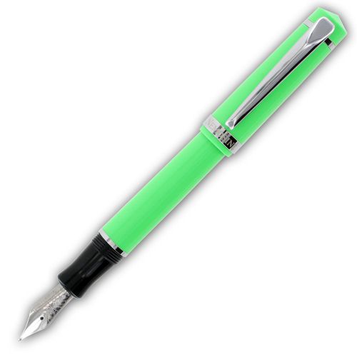 Nemosine Singularity Green Fountain Pen - German Calligraphy 0.8 Nib