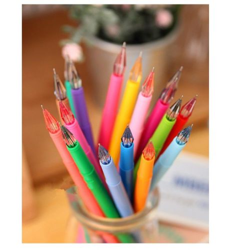 Cool 520 Korean candy-color DiamondMax color gel pen color pen 18 penS 0.5mm