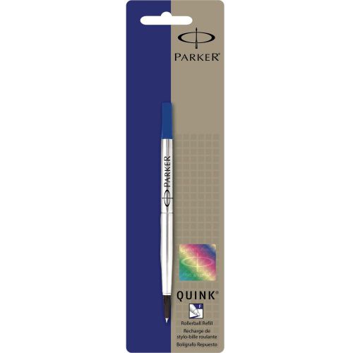 Parker Roller Ball Blue Refills, 0.5mm Fine (Parker 3022331) - 1 Each