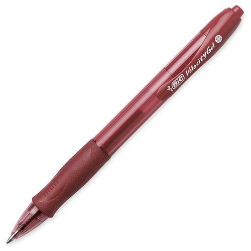 Bic Velocity Gel Retractable Pen - Medium Pen Point Type - 0.7 Mm Pen (rlc11rd)
