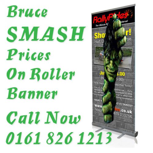 Roller Banner / Pop Up Display  . Excellent quality print and service!
