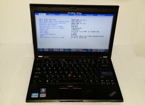 Lenovo ThinkPad X220 I5 2.50Ghz 4G Memory