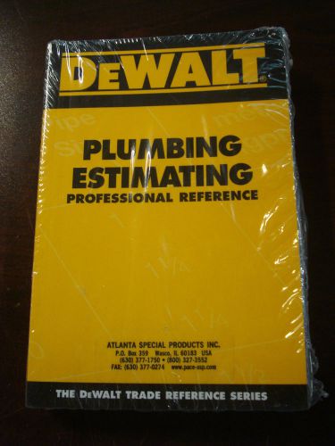 DEWALT Plumbing Estimating ASP 3721 Estimating Professional 3721 |IL2|