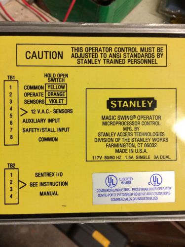 Stanley Magic Swing automatic door controller