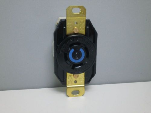 Hubbell hbl2420 2420a twist-lock locking receptacle 20a 3p 4w 3? 250v l15-20r for sale