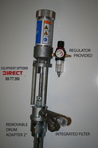 Jhpk barrel transfer pump with regulator and y strainer       graco gusmer gama for sale