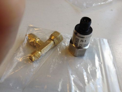 New transducer w/ wika r-1 refrigeration air conditioning pressure transmitter for sale