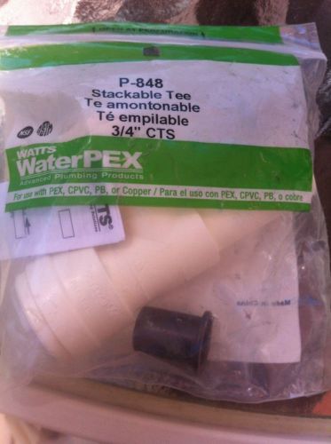 Watts water technologies p-848 quick connect stackable tee for sale