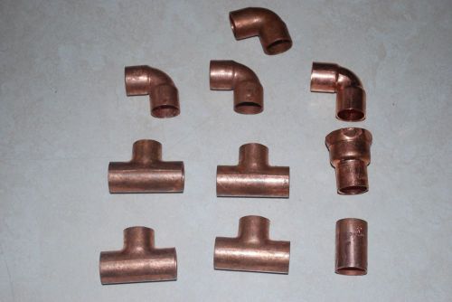 Copper fittings 1/2&#034; C683 New.