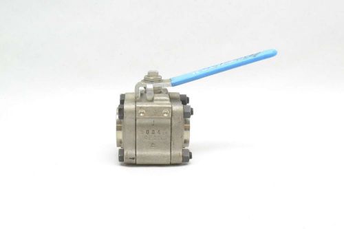 New neles jamesbury 14c3600tt1 1in stainless socket weld ball valve d408876 for sale