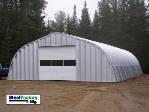 Steel Factory Mfg A20x30x12 Factory Direct Gambrel Double Pitched Arch Garage