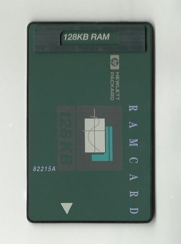 HP 128K RAM Card for HP 48GX Calculator (Battery Included)