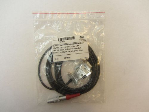 Leica GEV162 2.8m GPS Data Transfer Cable, Connects RX1250 or ATX1200 to PC
