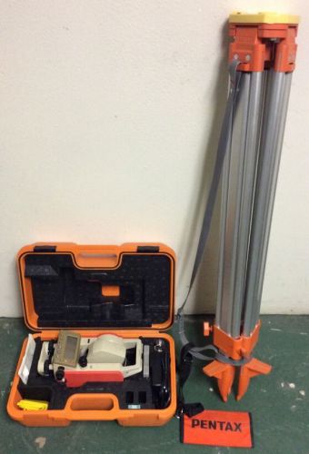 Pentax DA-020F In Orange With Case And Tripod Total Station For Surveying NR !