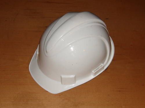 White Safety Hard Hat NEW Charger Hardhat with Insert