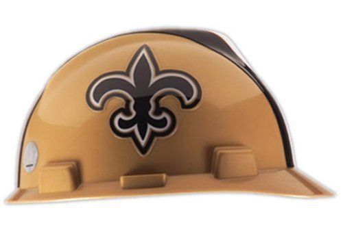Nfl hard hat new orleans saints adjustable strap construction sports for sale