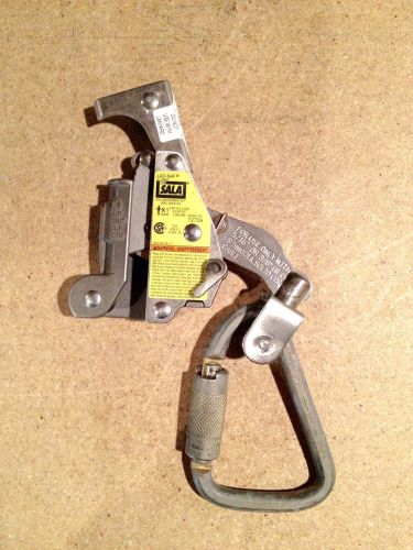 USED DBI SALA 3/8 CABLE GRAB LAD-SAF TOWER HARNESS SAFETY EQUIPMENT