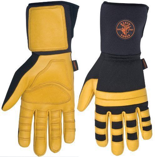 New klein tools 40084 lineman work gloves  x-large for sale
