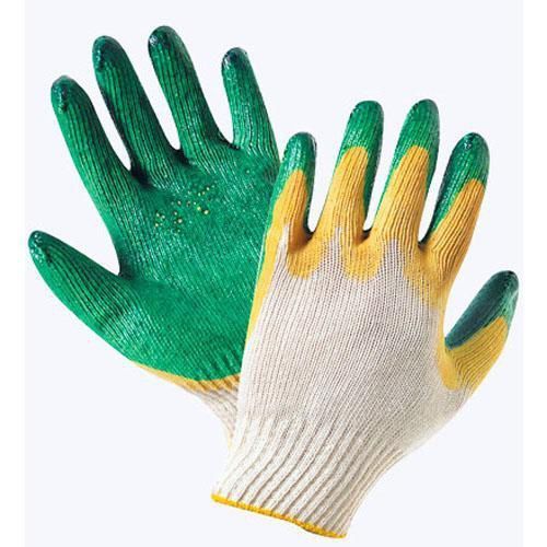 10 Pairs. Gloves workers. With a double latex covering. Very strong.